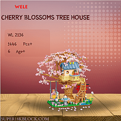 Wele 2136 Cherry Blossoms Tree House