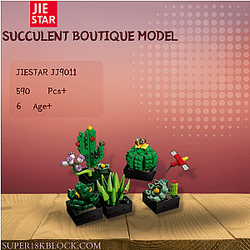 JIESTAR JJ9011 Succulent Boutique Model