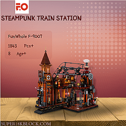 FunWhole F-9007 Steampunk Train Station