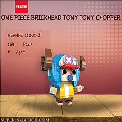 HSANHE 11001-2 One Piece Brickhead Tony Tony Chopper