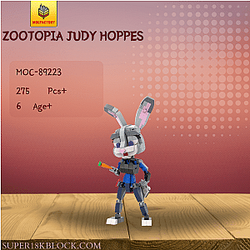 MOC Factory 89223 Zootopia Judy Hoppes