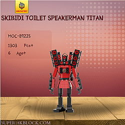 MOC Factory 89225 Skibidi Toilet Speakerman Titan