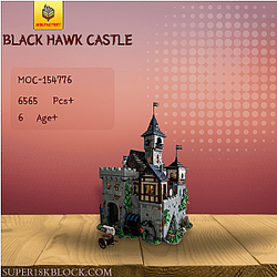 MOC Factory 154776 Black Hawk Castle