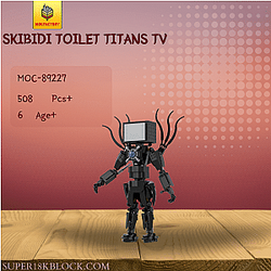 MOC Factory 89227 Skibidi Toilet Titans TV