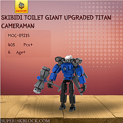 MOC Factory 89215 Skibidi Toilet Giant Upgraded Titan Cameraman
