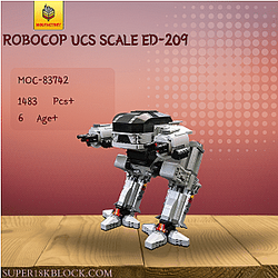 MOC Factory 83742 RoboCop UCS scale ED-209