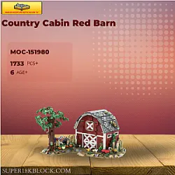 MOC Factory 151980 Country Cabin Red Barn