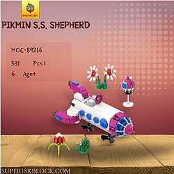 MOC Factory 89216 Pikmin S.S. Shepherd