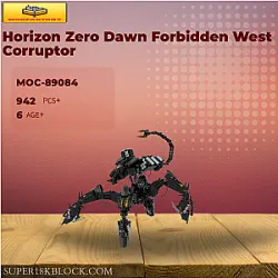 MOC Factory 89084 Horizon Zero Dawn Forbidden West Corruptor