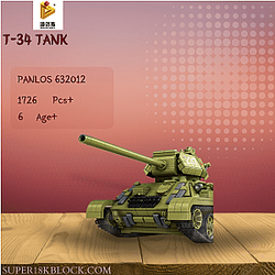 PANLOSBRICK 632012 T-34 Tank
