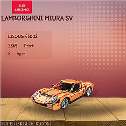 LISONG 66002 Lamborghini Miura SV