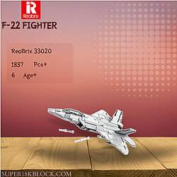 REOBRIX 33020 F-22 Fighter