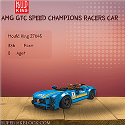 MOULD KING 27045 AMG GTC Speed Champions Racers Car