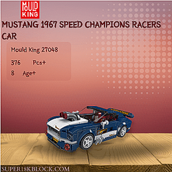 MOULD KING 27048 Mustang 1967 Speed Champions Racers Car