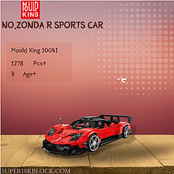 MOULD KING 10041 No.Zonda R Sports Car