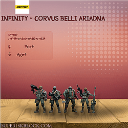 Joytoy JT4799+JT4805+JT4812+JT4829 Infinity - Corvus Belli Ariadna