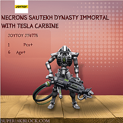Joytoy JT4775 Necrons Sautekh Dynasty Immortal with Tesla Carbine