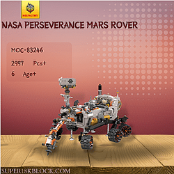 MOC Factory 83246 NASA Perseverance Mars Rover