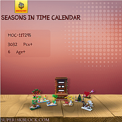 MOC Factory 117295 Seasons In Time Calendar