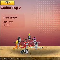 MOC Factory 89087 Gorilla Tag 7