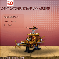 FunWhole F9014 Light Catcher Steampunk Airship