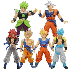18 cm Son Goku Super Saiyan Figura Anime Dragon Ball Goku DBZ Acción Figura Juguetes Modelo Regalos Figuras Coleccionables para niños