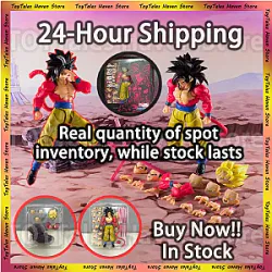 Demoniacal 맞는 드래곤 볼 SHF SSJ4 아들 Goku 그림 SHF 슈퍼 Saiyan SSJ Vegito 애니메이션 액션 그림 Vegetto 모델 컬렉션 뚱 베어