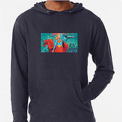Courageous Warrior Supergirl Hoodies