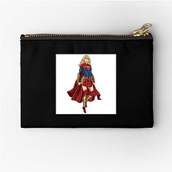 Justice Defender Supergirl Zipper Pouches