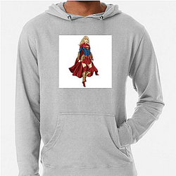 Justice Defender Supergirl Hoodies