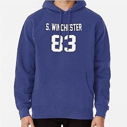 Supernatural Hoodies - Supernatural Jersey (Sam Winchester) Pullover Hoodie
