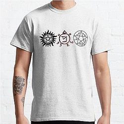 Supernatural T-Shirts - Supernatural Symbols Classic T-Shirt