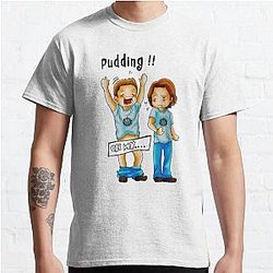 Supernatural T-Shirts - Pudding-Oh-my-Supernatural Classic T-Shirt