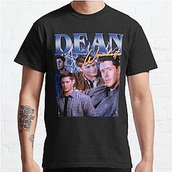 Supernatural T-Shirts – Supernatural Dean Classic T-Shirt