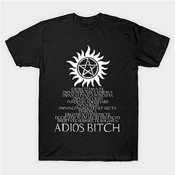 ADIOS Bitchs DTNK3001 Supernatural T-Shirts
