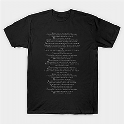 Quotes DTNK3001 Supernatural T-Shirts