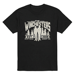Brothers Forest Silhouette LA 0904 Supernatural T-Shirts