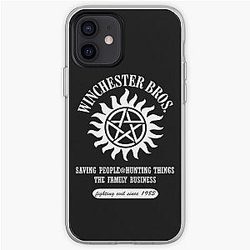 Supernatural Cases - SUPERNATURAL - WINCHESTER BROTHERS SINCE 1983 iPhone Soft Case