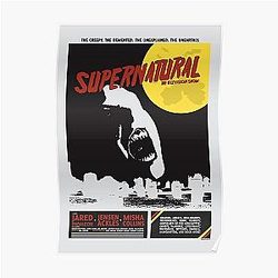 Supernatural Posters - Old Hollywood Supernatural Poster
