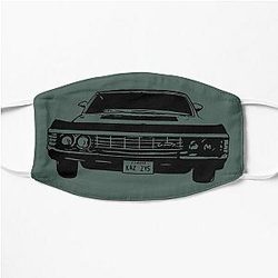 Supernatural Face Masks - The Impala - Supernatural Flat Mask