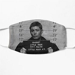 Supernatural Face Masks - Dean Winchester Flat Mask