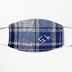 Supernatural Face Masks - Sam WINCHESTER PLAID Flat Mask