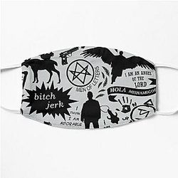 Supernatural Face Masks - Supernatural items Flat Mask