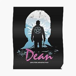 Supernatural Posters - I Hunt, Therefore I Am (Dean - Supernatural & Drive) Poster