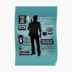 Supernatural Posters - Dean Winchester Quotes Poster
