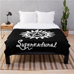 Supernatural Blanket - Supernatural wall art Throw Blanket