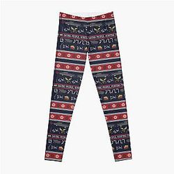 Supernatural Leggings - Supernatural Winter Sweater Leggings