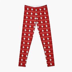 Supernatural Leggings - Supernatural Dean Holiday Sweater Leggings