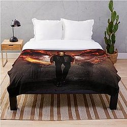 Supernatural Blanket - Sam jared padalecki Throw Blanket