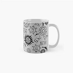 Supernatural Mugs - Supernatural Symbols Classic Mug